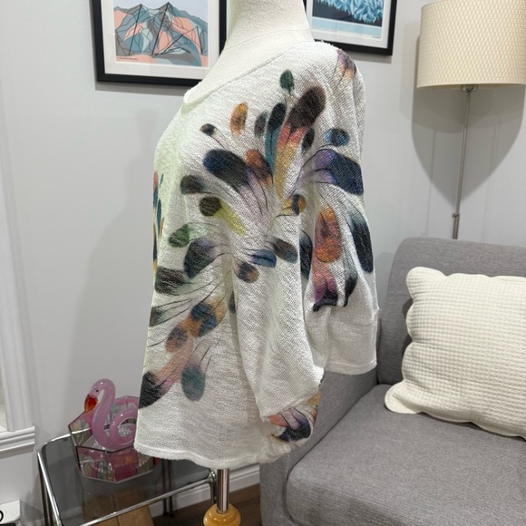 Oversized Multicolor Women's Top - Picture 5 of 8